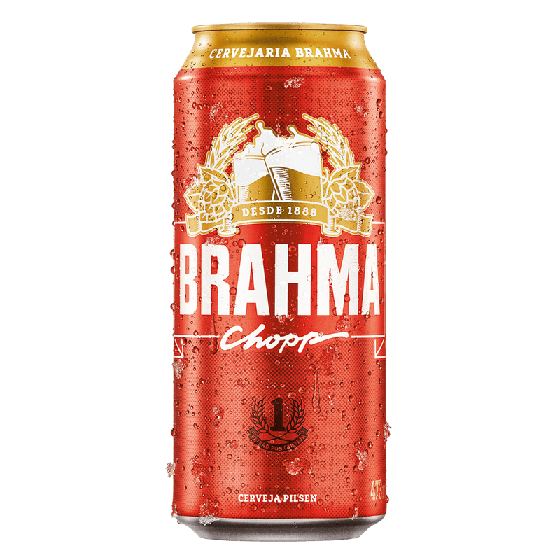 Cerveja Brahama Latão